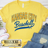 KC Baseball Kansas City Banner Tee or Sweatshirt