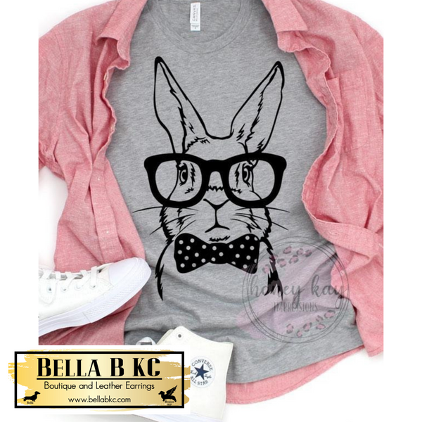 Easter Bunny with Glasses Tee