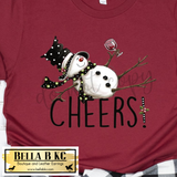 Winter - Cheers Snowman Tee