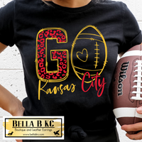 Kansas City Football Go KC Football Doodle Tee or Sweatshirt