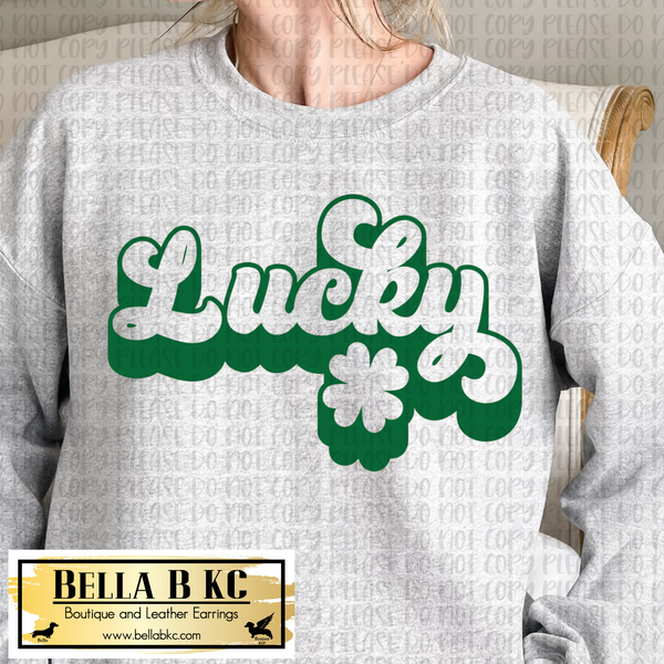 St. Patrick's Day Lucky Shamrock Tee