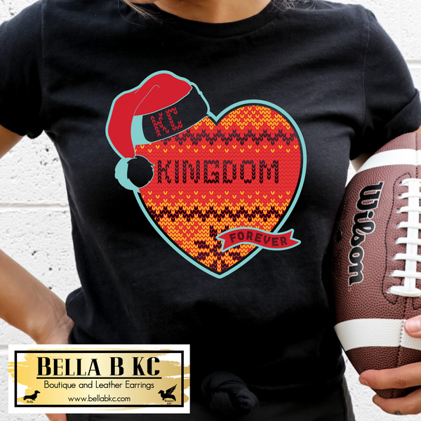 KC Christmas Kingdom Heart Tee or Sweatshirt