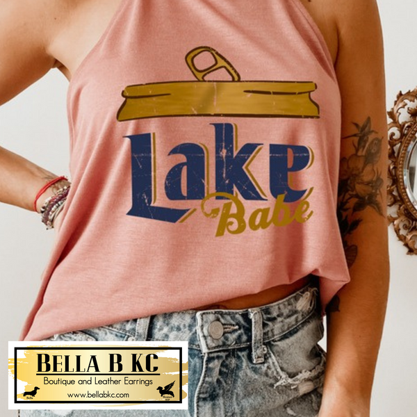 Lake Babe Beer Can Tee