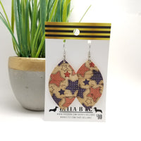 FAUX Cork 4th of July Patriotic Stars