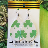 FAUX St. Patrick's Day Shamrocks