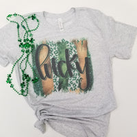 St. Patrick's Day Lucky Paint Strokes Tee