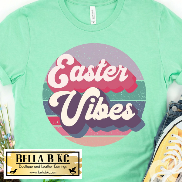 Easter Round Easter Vibes Tee