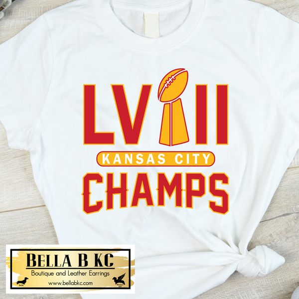 Kansas City LVII Champs Tee or Sweatshirt - Kansas City Kreations