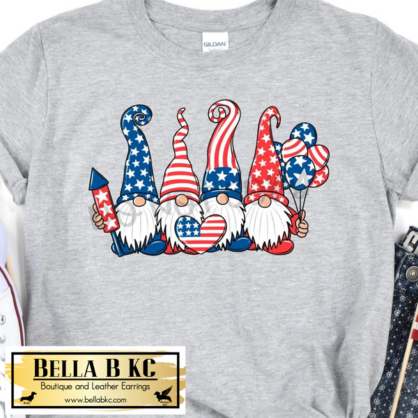 Patriotic - American Gnomes Tee