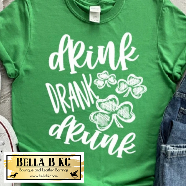 St. Patrick's Day Drink Drank Drunk Tee