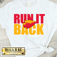 Kansas City Football Champions Run It Back Tee or Sweatshirt