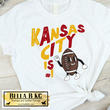 Kansas City Football Retro Football Dude Tee or Sweatshirt