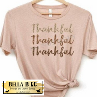 Fall - Thankful Repeat on Tshirt