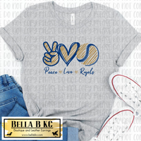 KC Baseball Peace Love Tee