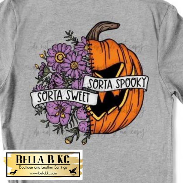 Halloween - Sorta Sweet Sorta Spooky Tee or Sweatshirt