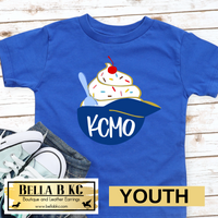 YOUTH KC Baseball Kansas City Ice Cream Sundae Tee or Sweatshirt