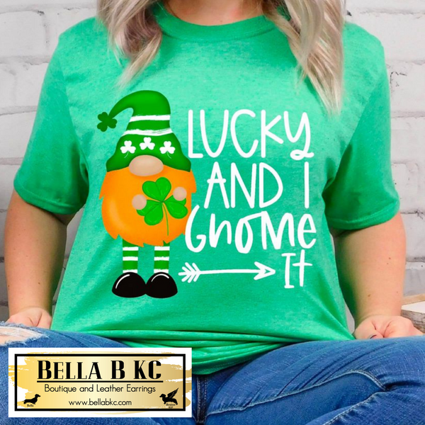 St. Patrick's Day Lucky and I Gnome It Tee