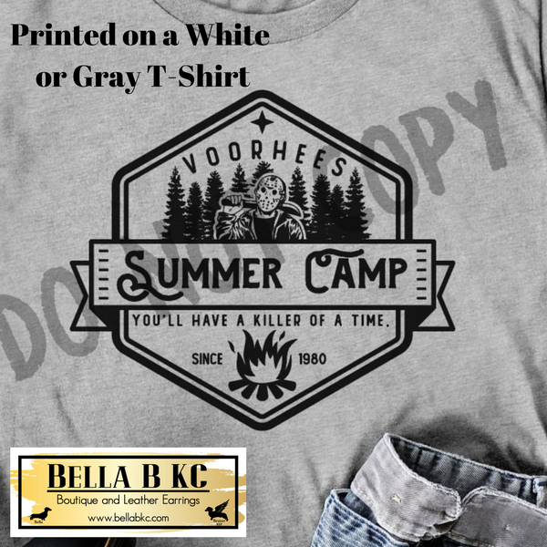 Horror Summer Camp Shirt