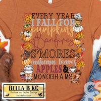 Fall - Every Year I Fall For... Tee