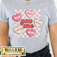 Valentine - You Are Hearts Tee or Sweatshirt