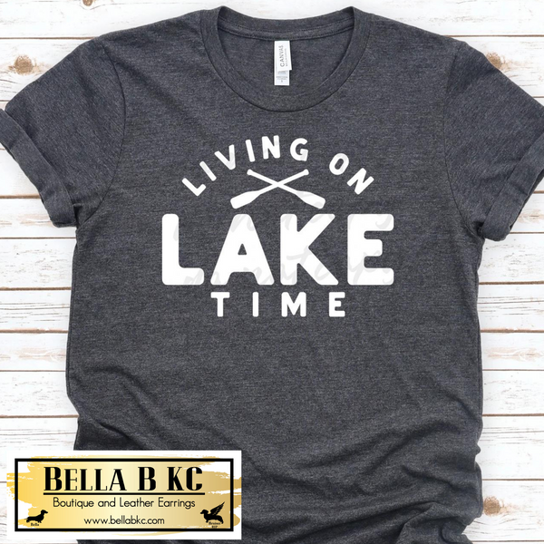 Living on Lake Time Tee
