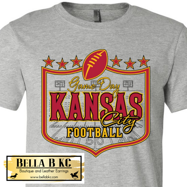 Kansas City Football Game Day Tee or Sweatshirt