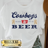 Cowboys and Beer Tee