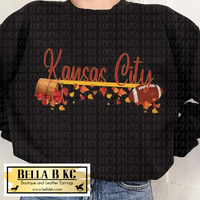 Kansas City Fall Football on T-Shirt or Sweatshirt