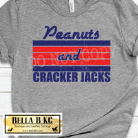 Baseball - Peanuts and Cracker Jacks Tee or Sweatshirt