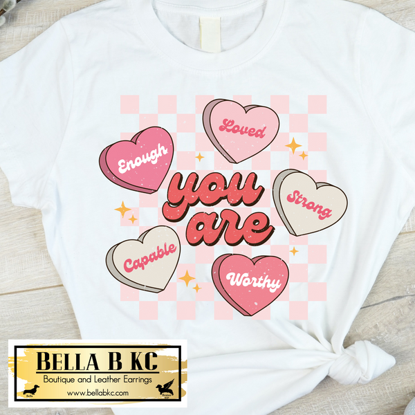 Valentine's Day You Are Hearts Tee or Sweatshirt