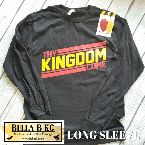 Thy Kingdom Come Long Sleeve Black Shirt