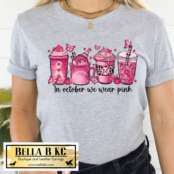 Breast Cancer - Pink Coffees Tee or Sweatshirt
