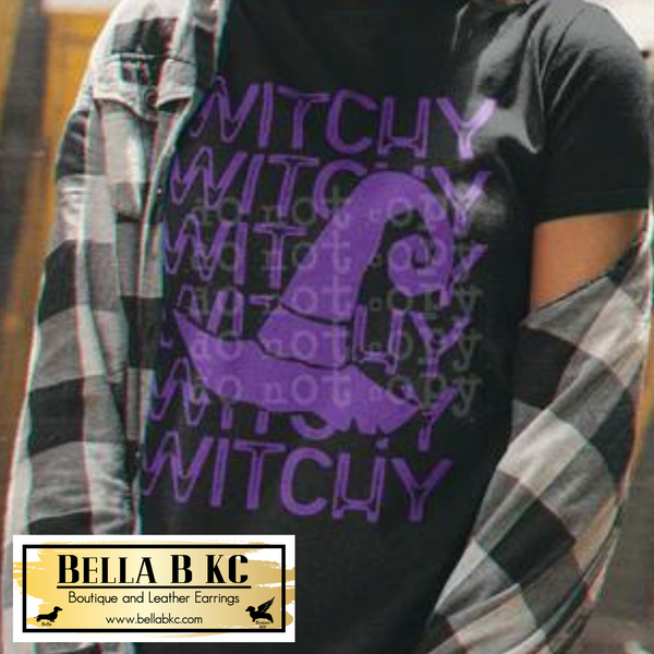 Halloween - Witchy Hat Tee