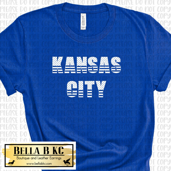 KC Baseball Kansas City Stars and Stripes Tee