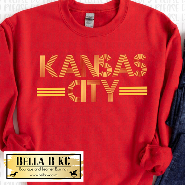 Kansas City Art Deco Lines Tee or Sweatshirt