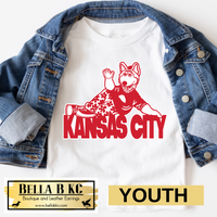 YOUTH Kansas City Red Wolf Tee or Sweatshirt