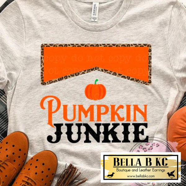 Fall - Pumpkin Junkie Tee or Sweatshirt