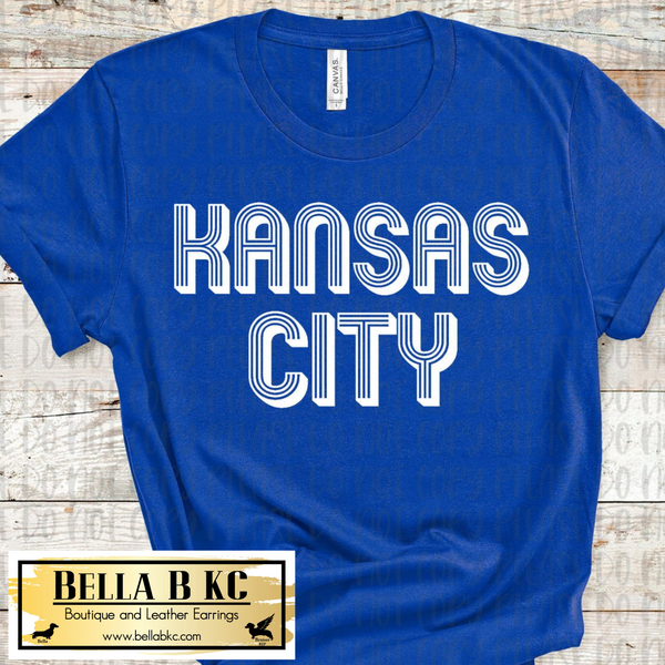 KC Baseball Kansas City Art Deco Tee or Sweatshirt