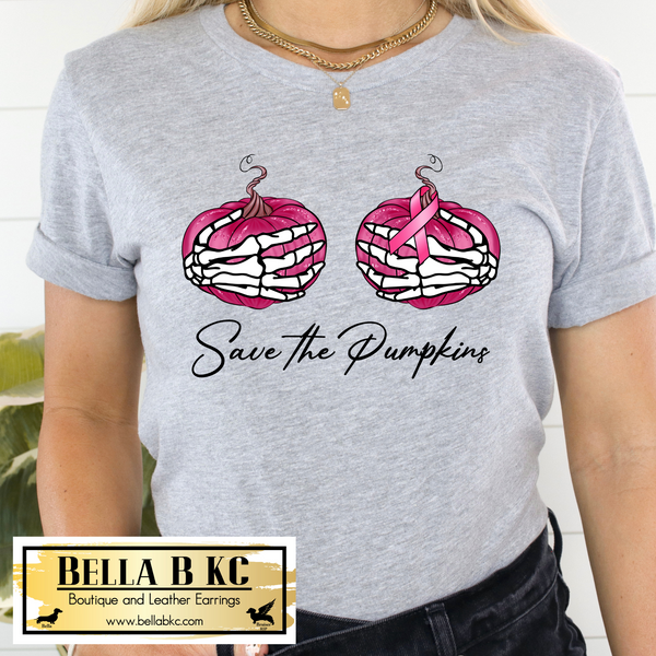 Breast Cancer - Save the Pumpkins Tee or Sweatshirt