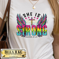 Faith - She Is Strong Tee