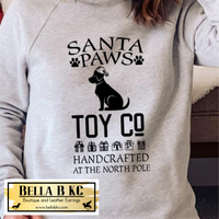 Christmas - Santa Paws Toy Co Tee or Sweatshirt