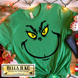 Christmas - G Man Face Tee or Sweatshirt