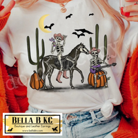 Halloween - Skeleton Cowboy Tee