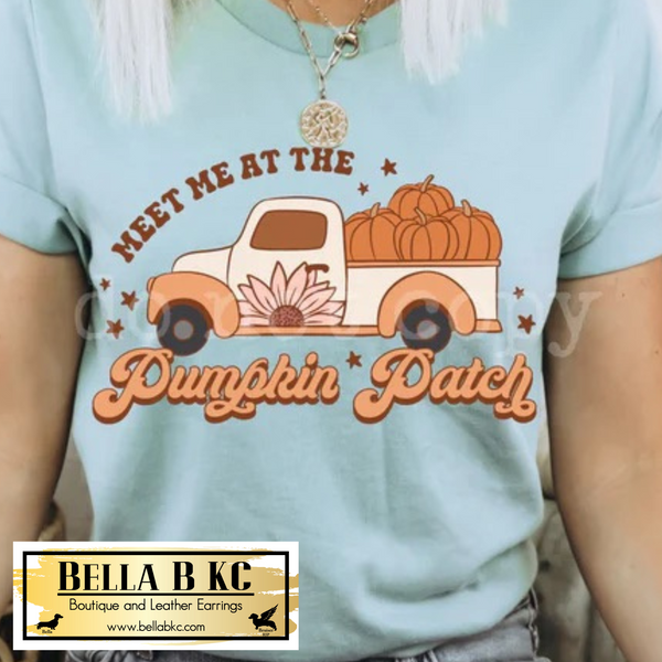 Halloween - Meet me at the Pumpkin Patch Truck Tee