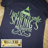 Christmas - I Just Like to Smile Tee or Sweatshirt