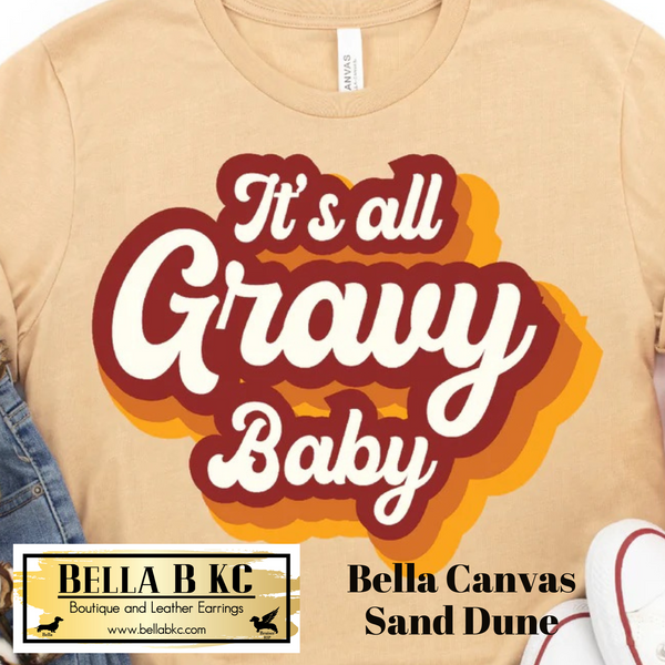 Fall - It's All Gravy Baby Tee