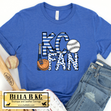 KC Baseball Kansas City Doodle KC Fan Tee or Sweatshirt