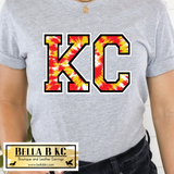 Kansas City Football KC Tie Dye Tee or Sweatshirt