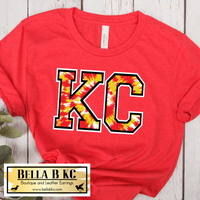 Kansas City Football KC Tie Dye Tee or Sweatshirt