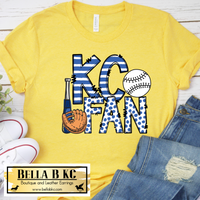 KC Baseball Kansas City Doodle KC Fan Tee or Sweatshirt